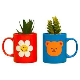 wiggle wiggle马克杯陶瓷杯子情侣女士设计感高颜值轻奢小众水杯