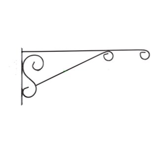 支架挂饰阳台挂架户外吊花架壁挂吊篮挂钩大门路灯杆挂灯笼铁艺饰