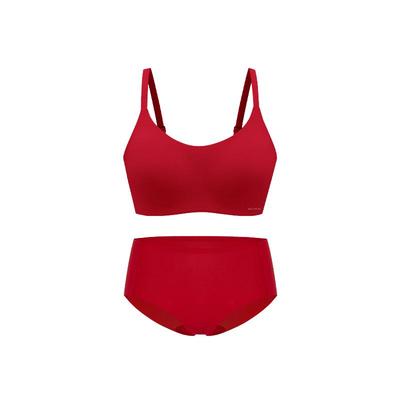 内外红色文胸内裤套装内衣无尺码