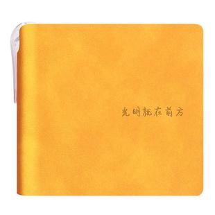 迷你方方本小笔记本子便携随身学生单词本方形口袋本空白网格手账本护士医生随手记备忘录软皮记事本定制logo