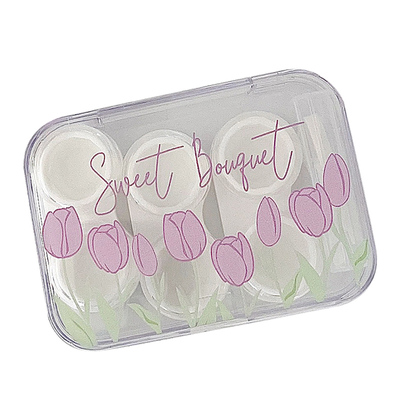 春日郁金香清新美瞳盒隐形