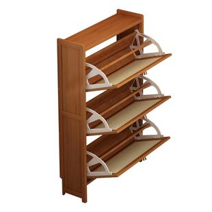 超薄翻斗鞋架门口过道省空间鞋柜防尘非实木鞋子收纳神器2025爆款