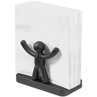 加拿大umbra桌面餐巾纸架餐桌方纸巾座厨房纯色伙伴纸巾盒收纳架