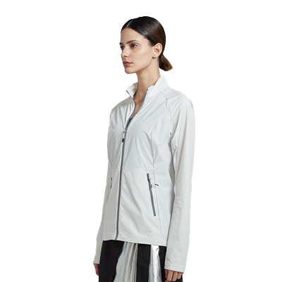 SANFO PLUS 97跑步防泼水弹力防晒夹克女运动外套18037