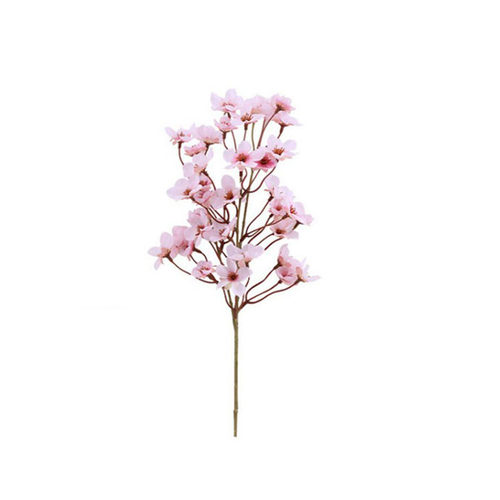 仿真桃花枝假花花朵摄影拍照道具家居客厅桌面摆件花艺装饰饰品