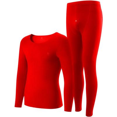 梦特娇本命年羊绒保暖内衣套装