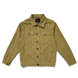 美式重磅复古牛仔外套男装春秋褂子潮新款休闲宽松工装夹克上衣服