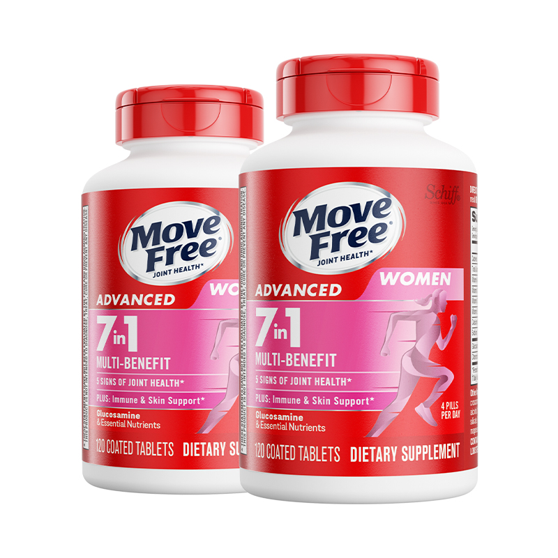 【李佳琦直播间生活节付定金】movefree益节7合一氨糖软骨素120粒