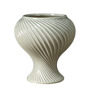 现代简约创意高级感陶瓷花盆轻奢家用蝴蝶兰专用复古装饰摆件花器