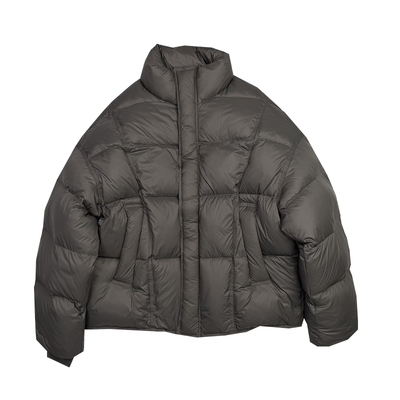 90绒子零压感立领羽绒服男士冬季2025新款高充绒量泡芙面包服外套