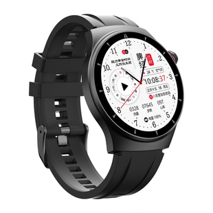 全自动监测心率睡眠评估尿酸血脂血压血氧血糖手表圆屏新年送礼