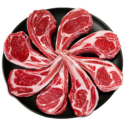 内蒙原切羊排新鲜5斤烧烤肉食材