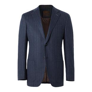 GORNIA/格罗尼雅男士单西服绵羊毛山羊绒混纺时尚商务西装上衣