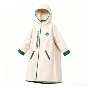 儿童雨衣男孩女孩小学生幼儿园上学专用长款坐电动车雨衣带书包位