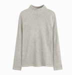 半高领大码200斤打底衫德绒保暖修身显瘦t恤女秋季新款长袖上衣服