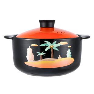 莹玉陶瓷汤煲砂锅炖锅家用明火燃气煤气灶专用煮粥炖菜煲汤砂锅