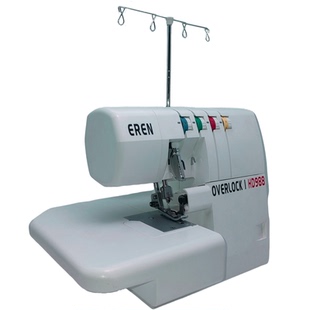 家用包缝机HD988二/三/四线电动110W 小型锁边机拷边吃厚包边缝密