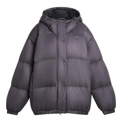 adidas阿迪达斯三叶草新款保暖运动鸭绒面包服女短羽绒服 KG4914