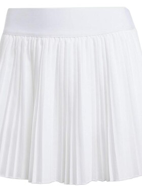 adidas阿迪达斯女子CLUB PLEATSKIRT运动健身网球半身裙JD6116
