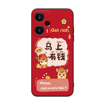 适用于红米note12turbo手机后壳