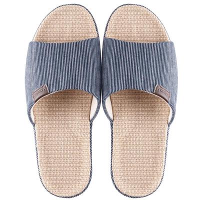 男士大码亚麻拖鞋4647码