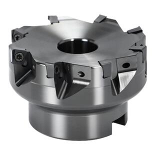 4N TE90快进给铣刀盘90度直角数控4NKT060304双面四刃数控刀片