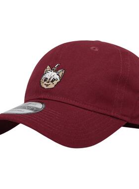 NEW ERA纽亦华26新品MLB萌宠系列复古小狗刺绣潮流棒球帽NE920