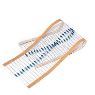 1/4W金属膜电阻 4.7R 47R 470R 4.7K 47K 470K 4.7M 精度1% 直插