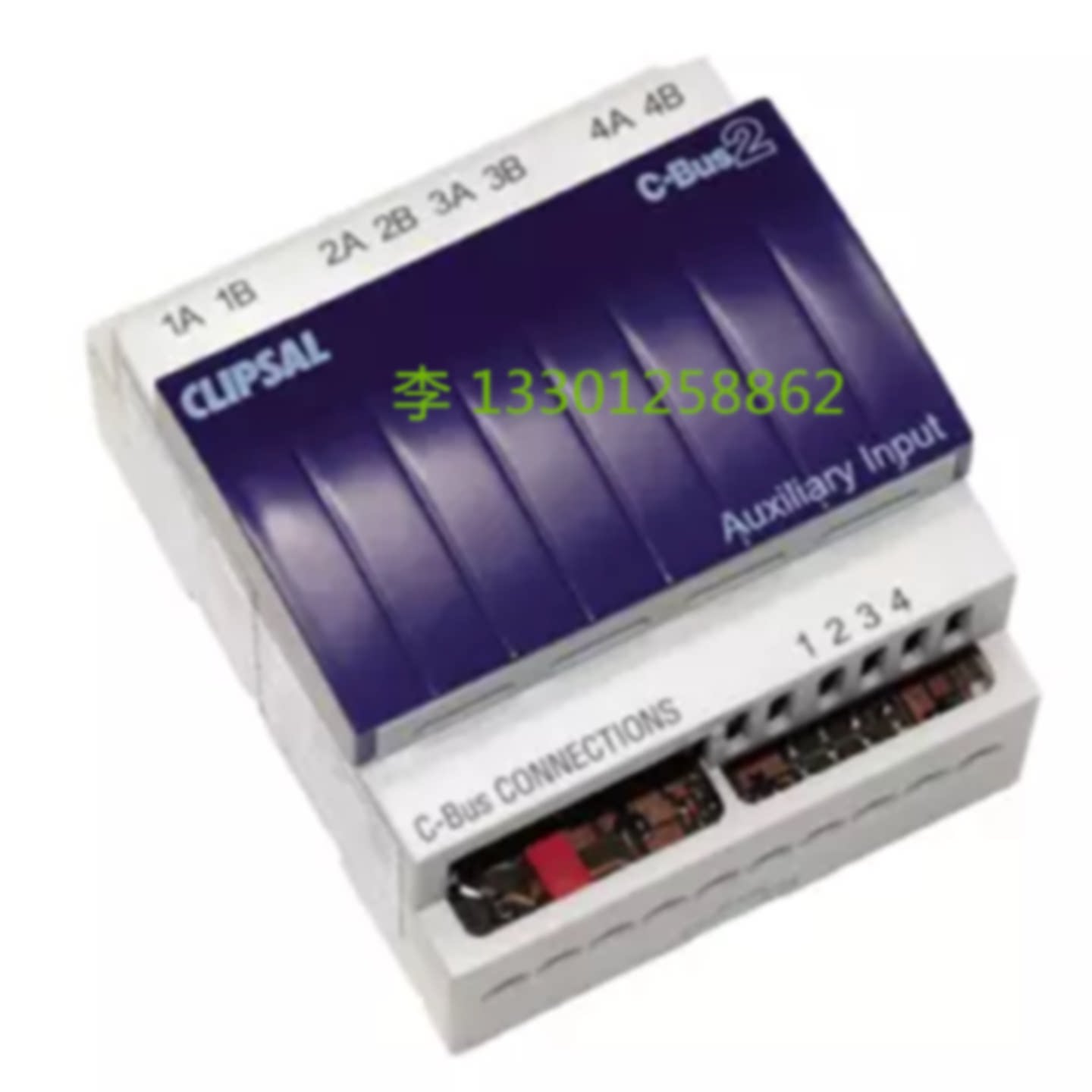 议价施耐德C-BUS 奇胜L5504AUX 4路开关量输入模块智能照明智能