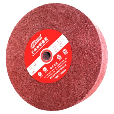 红色纤维轮，更耐磨抛光效果更好