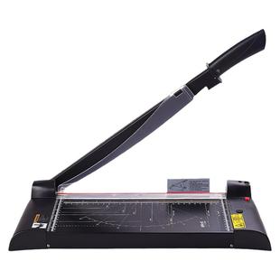 可得优激光裁纸刀切纸刀A3裁纸闸刀10页裁刀手动剪纸刀办公A4防滑金属面板折叠防锈手感舒适裁照片神器A5