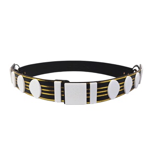 明制革带仿素面玉带浮雕花飞鱼服曳撒贴里圆领袍腰带汉服配饰