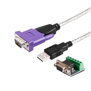 ztek力特USB转485/422串口线RS485转usb通讯转换器9针工业级ZE628