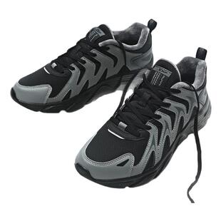 特步男鞋棉鞋冬季加绒保暖休闲鞋官方旗舰店正品秋冬加厚运动鞋男