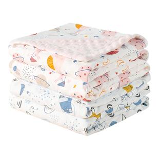 好孩子a类母婴级豆豆毯新生婴儿车盖毯子儿童被子宝宝外出防风毯