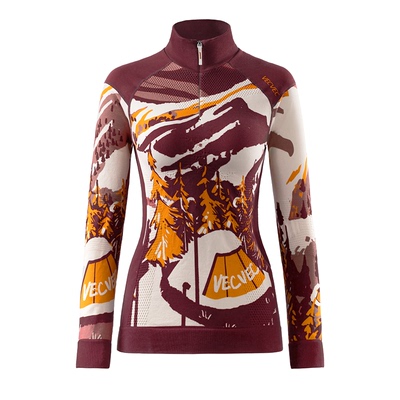 羊毛保暖加厚防寒速干衣女VECVEC