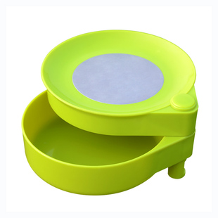 全磁筏钓拉饵盘强磁饵料盆筏竿支架卡扣钓椅钓箱钓鱼通用野钓饵盒