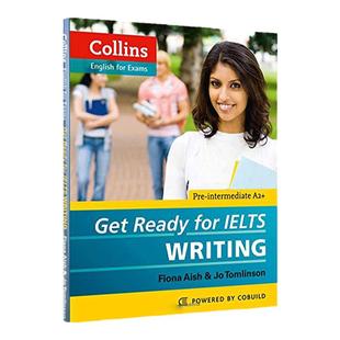 基础雅思写作 英文原版 Collins Get Ready for IELTS Writing 柯林斯雅思英语考试系列辅导书 备考雅思英文写作 全英文版进口书籍