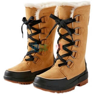 现货 Sorel Tivoli IV TALL 北极熊冰熊高筒冬靴防水防滑雪地靴