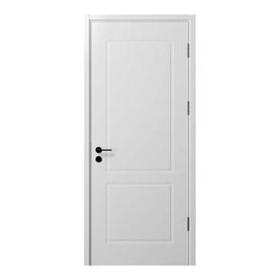 欧派木门 4J系列水性烤漆实木复合室内门 静音房门定制 隔音防潮