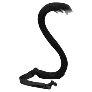 COS动漫展手作狼尾巴长毛绒猫尾巴女道具猫娘仿真兽尾耳配饰lo娘