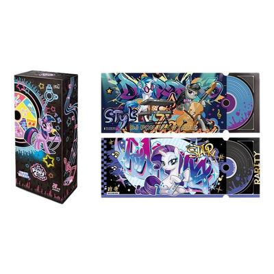 卡游小马宝莉闪耀音符镭射卡票根