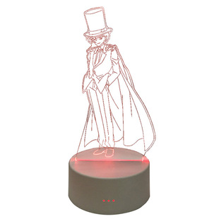 怪盗基德小夜灯遥控名侦探柯南3d动漫台灯创意装饰灯床头卧室礼物