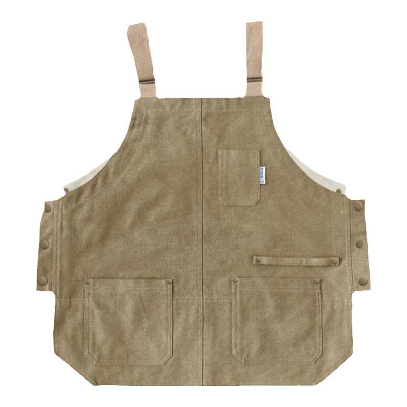 园艺咖啡理发师工作服定制logo