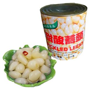 出口酸甜荞头藠头水果罐头腌制泡菜新鲜教头江西特产茭头3200克