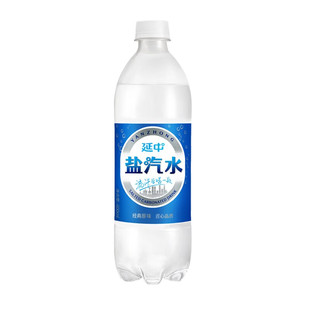 延中盐汽水600ml*20瓶380ml*12瓶整箱批发特价饮料夏季解渴盐汽水