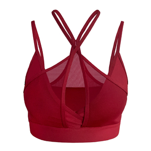 Slenddy Acacia性感瑜伽美背背心网纱运动文胸健身防震内衣 S8003