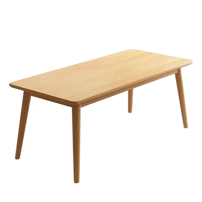 实木餐桌椅长方形桌子简约现代