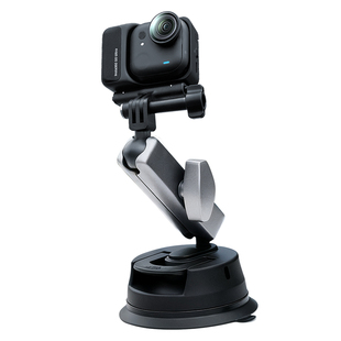 适用影石GoUltra运动相机车载吸盘支架insta360 X5 X4Air固定第一人称视觉拍摄支架户外车顶车窗安装吸盘配件