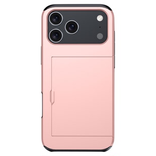 储物手机壳适用iphone17air苹果16e商务插卡15promax创意14plus交通卡零钱i13pro八达通简约防摔12mini保护套